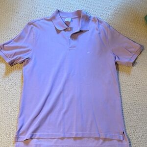 Brooks Brothers Men's Purple Polo Shirt Large